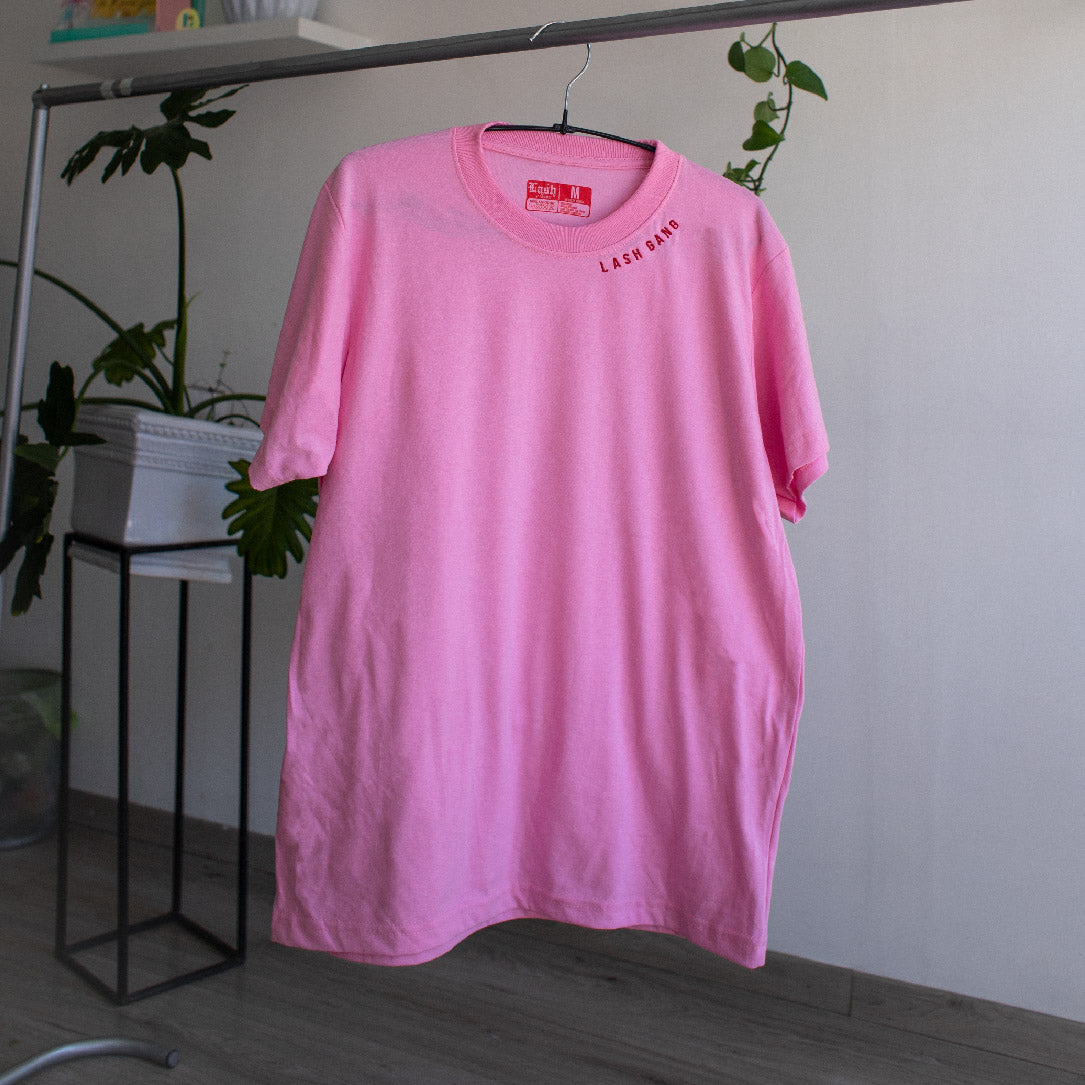 T-Shirt "Let Me Lash You"- Rosa