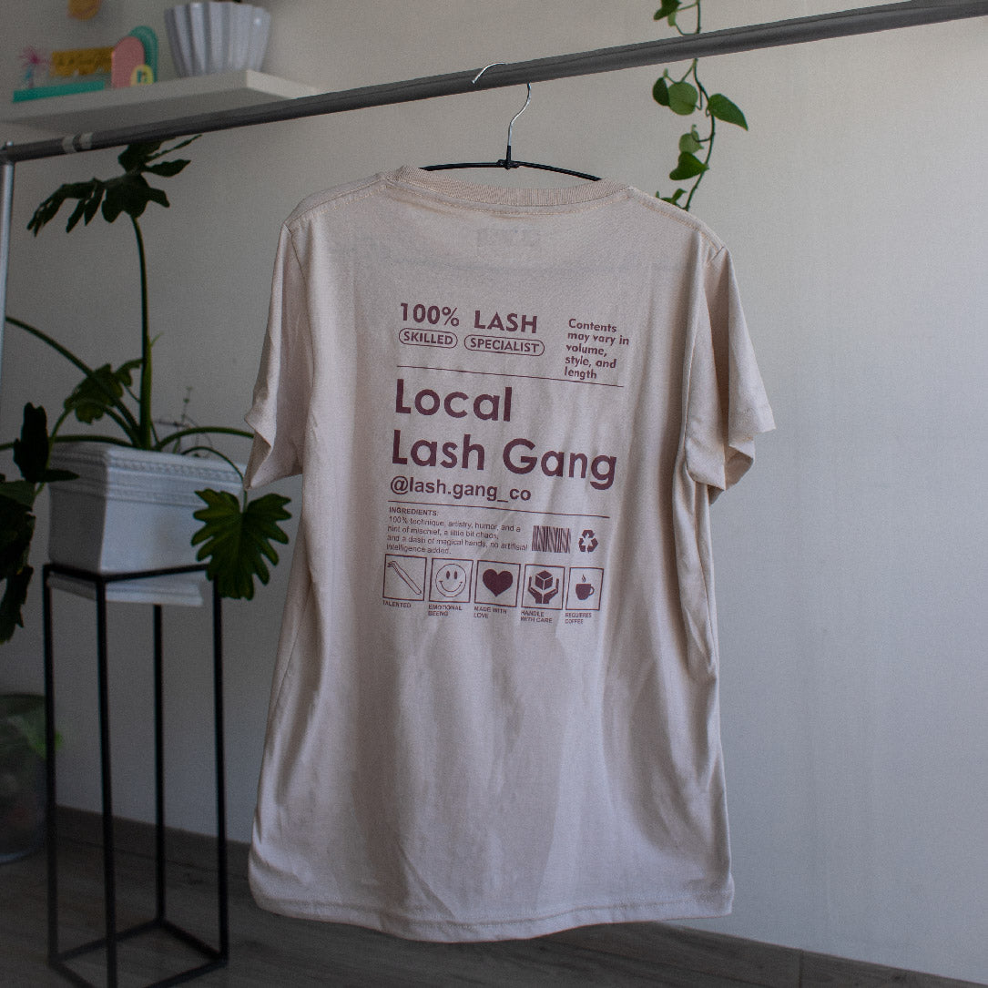 T-Shirt "Local Gang" - Beige