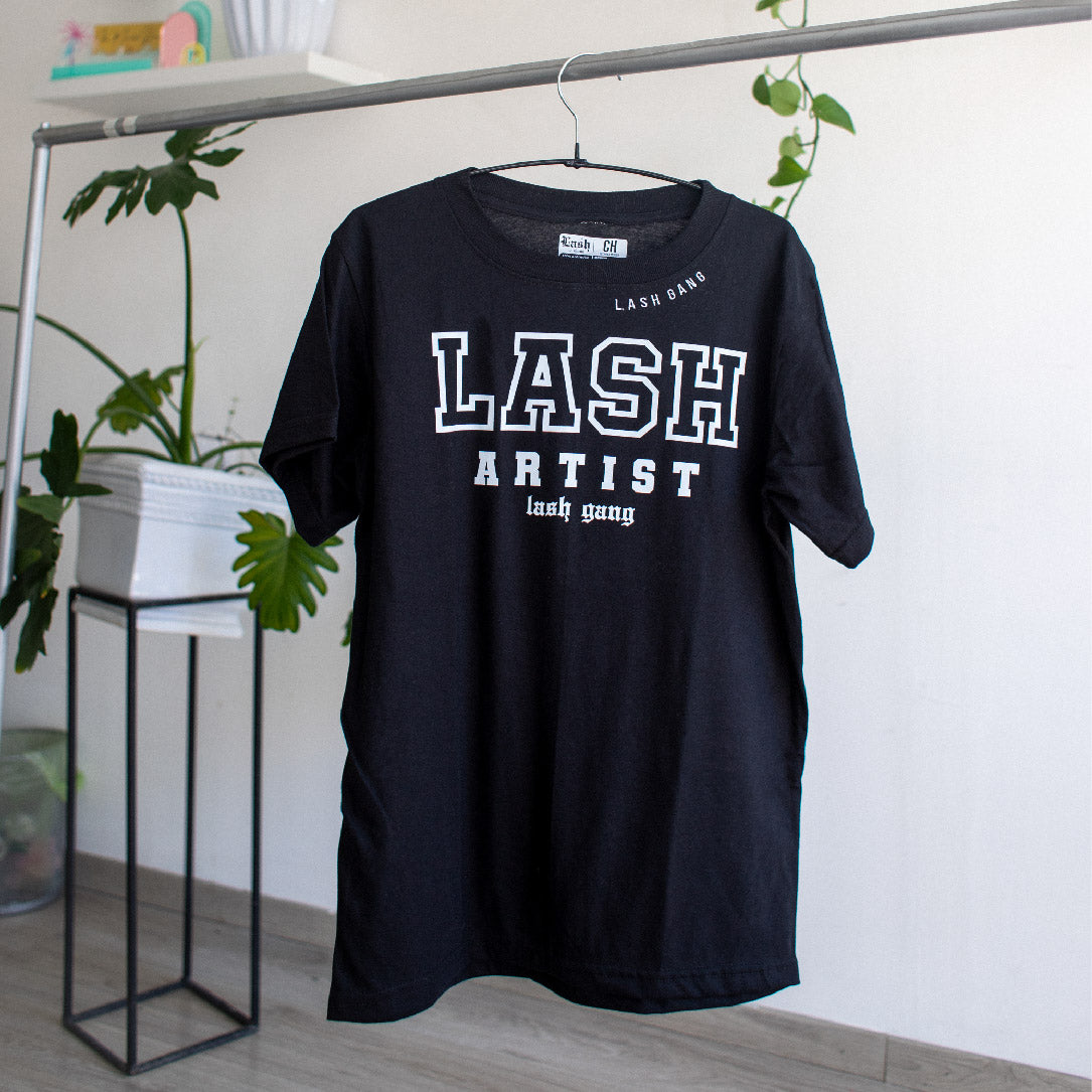 T-Shirt "Lash Artist" - Negro